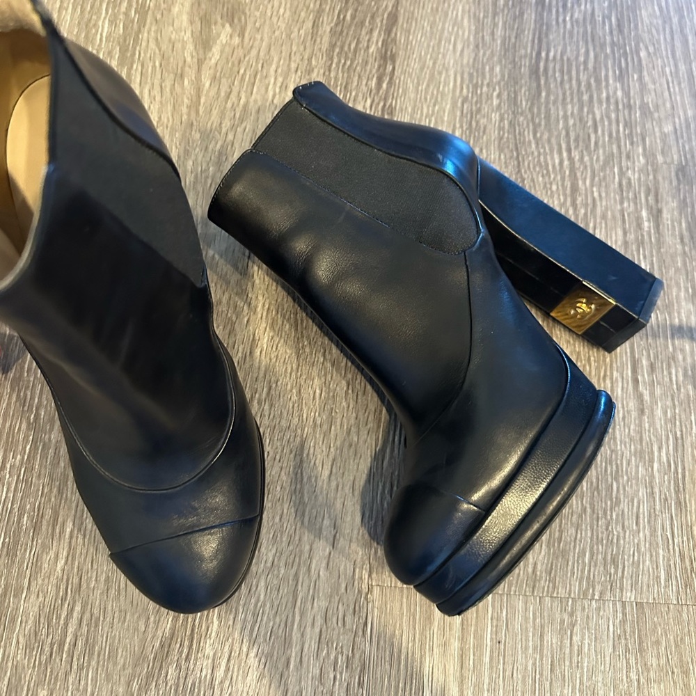 Platform booties